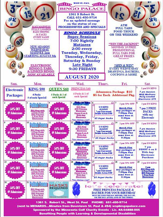 West St. Paul Bingo Palace Bingo Hall West St. Paul, MN